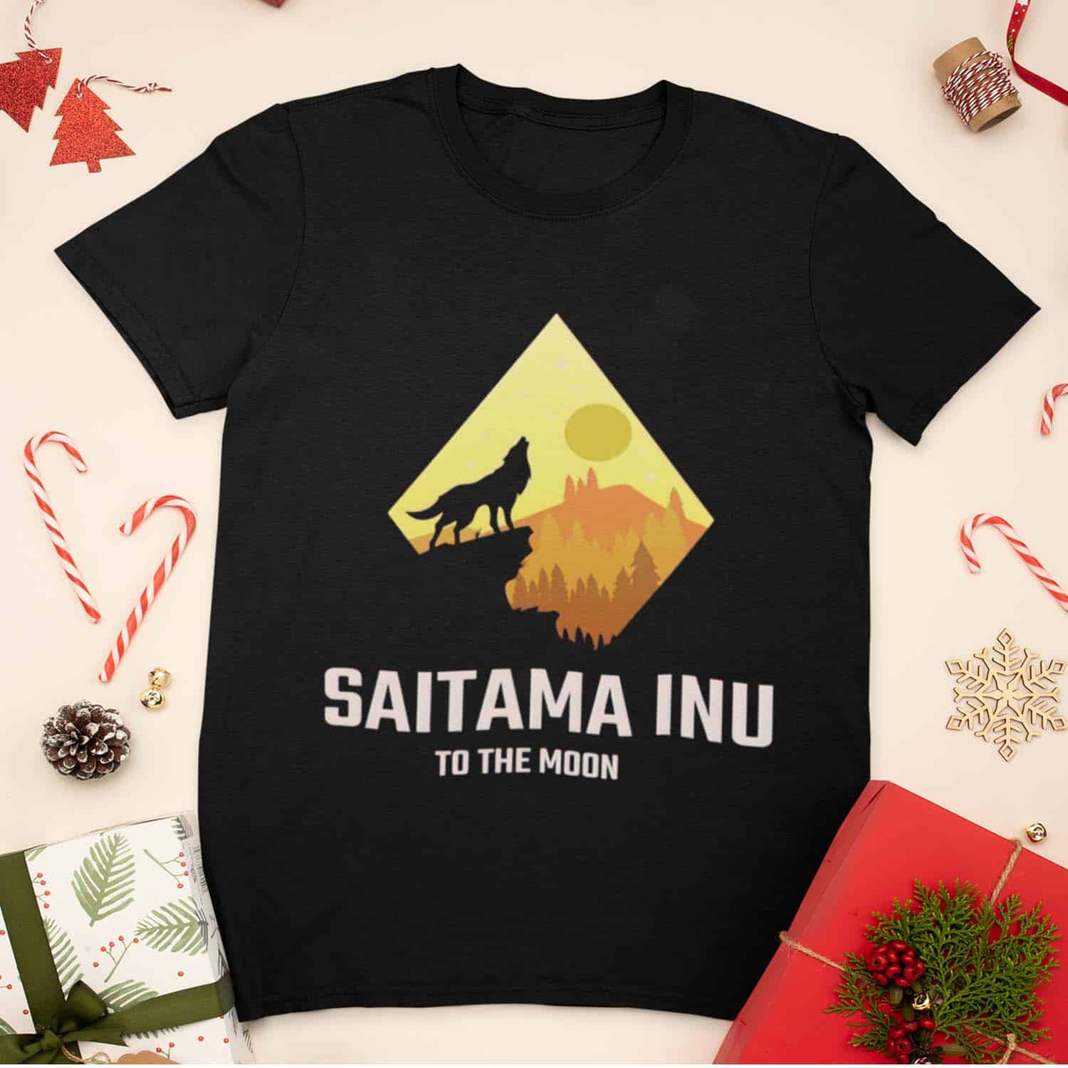 Saitama Inu To The Moon Shirt