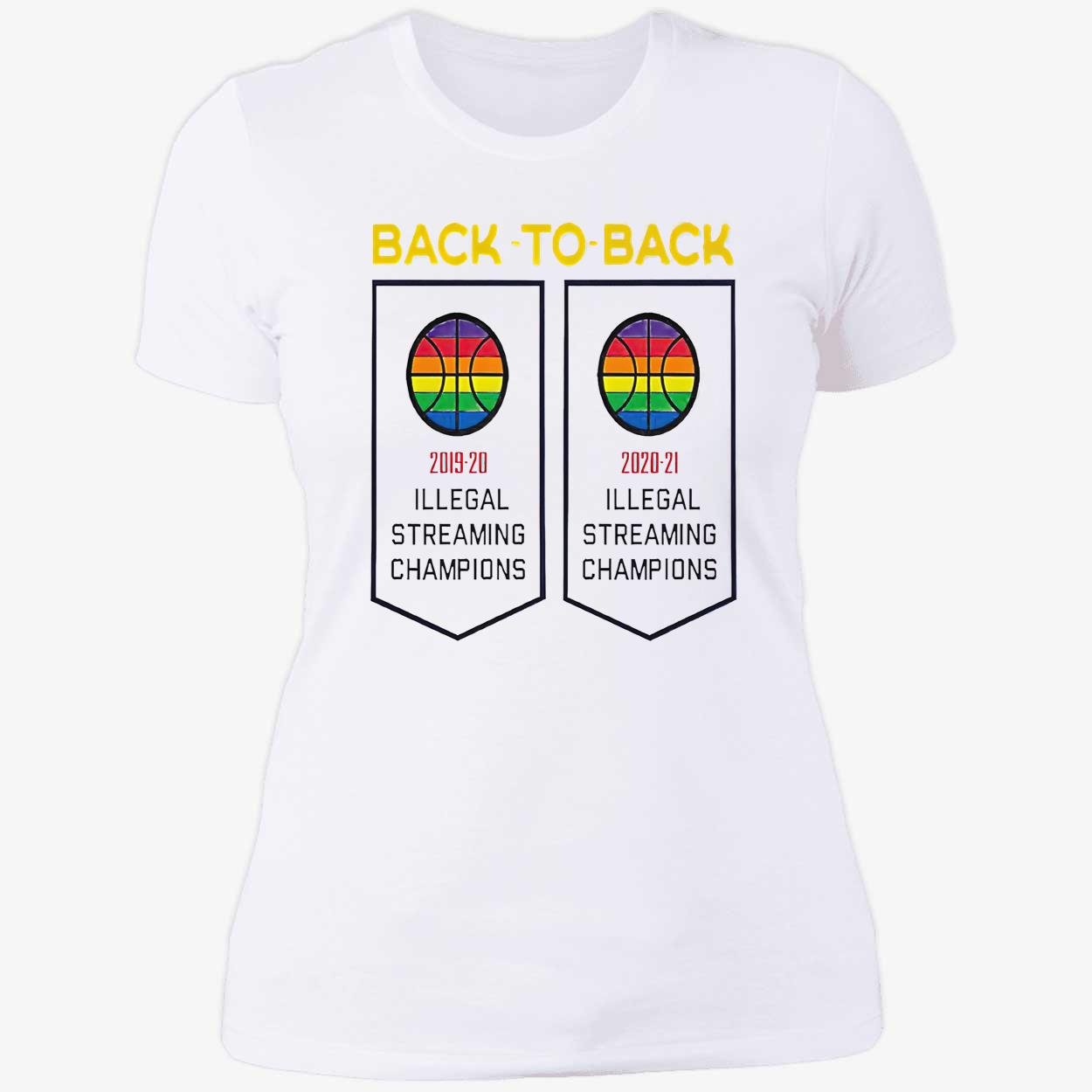 Back To Back Illegal Streaming Champions Shirt