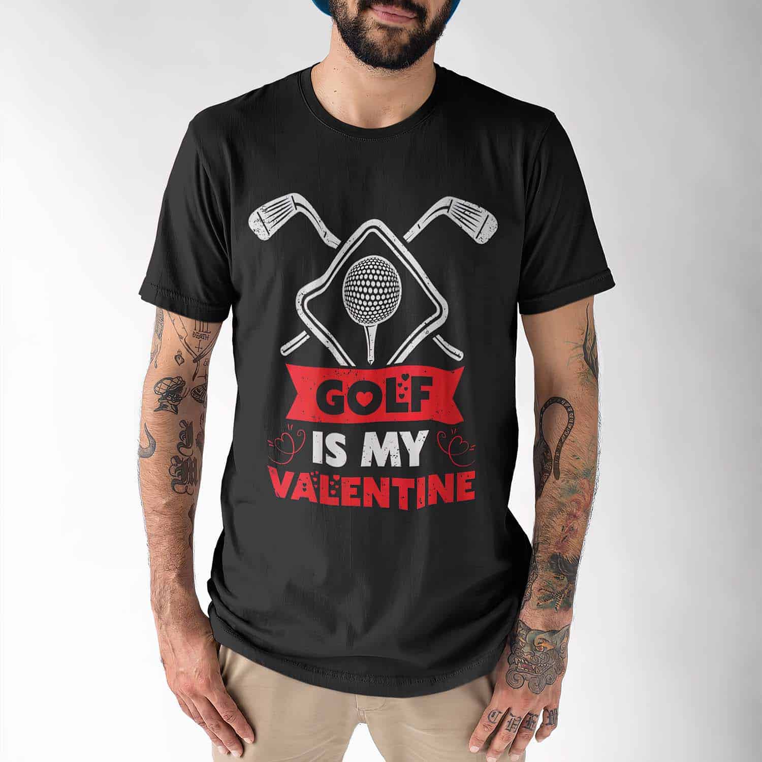 Golf Is My Valentine Shirt
