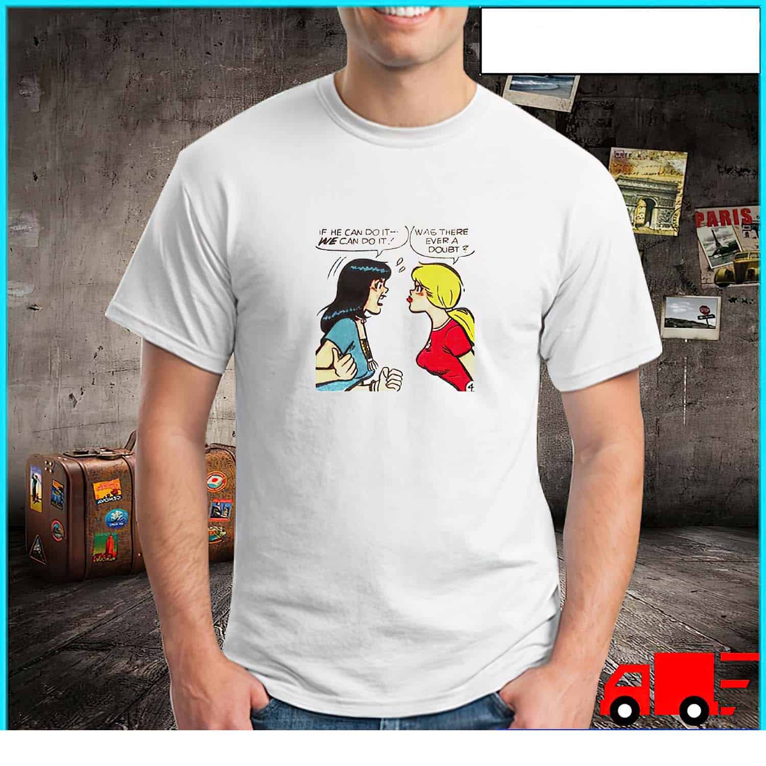 Betty And Veronica Comic Strip Shirt