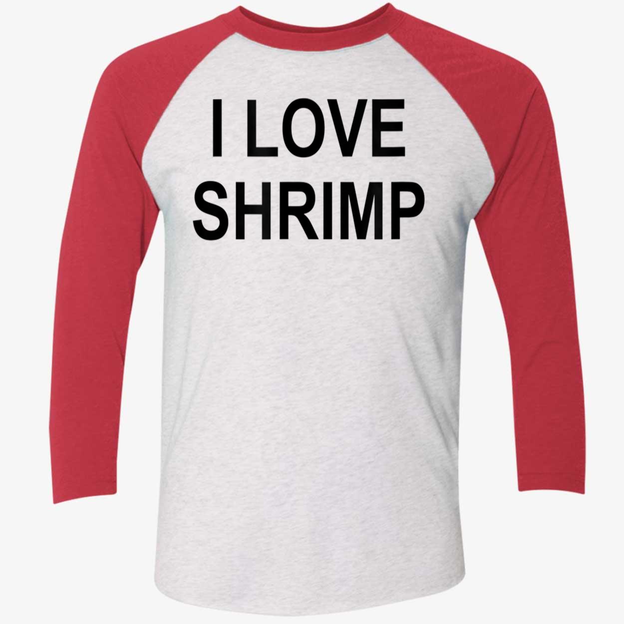 I Love Shrimp Shirt