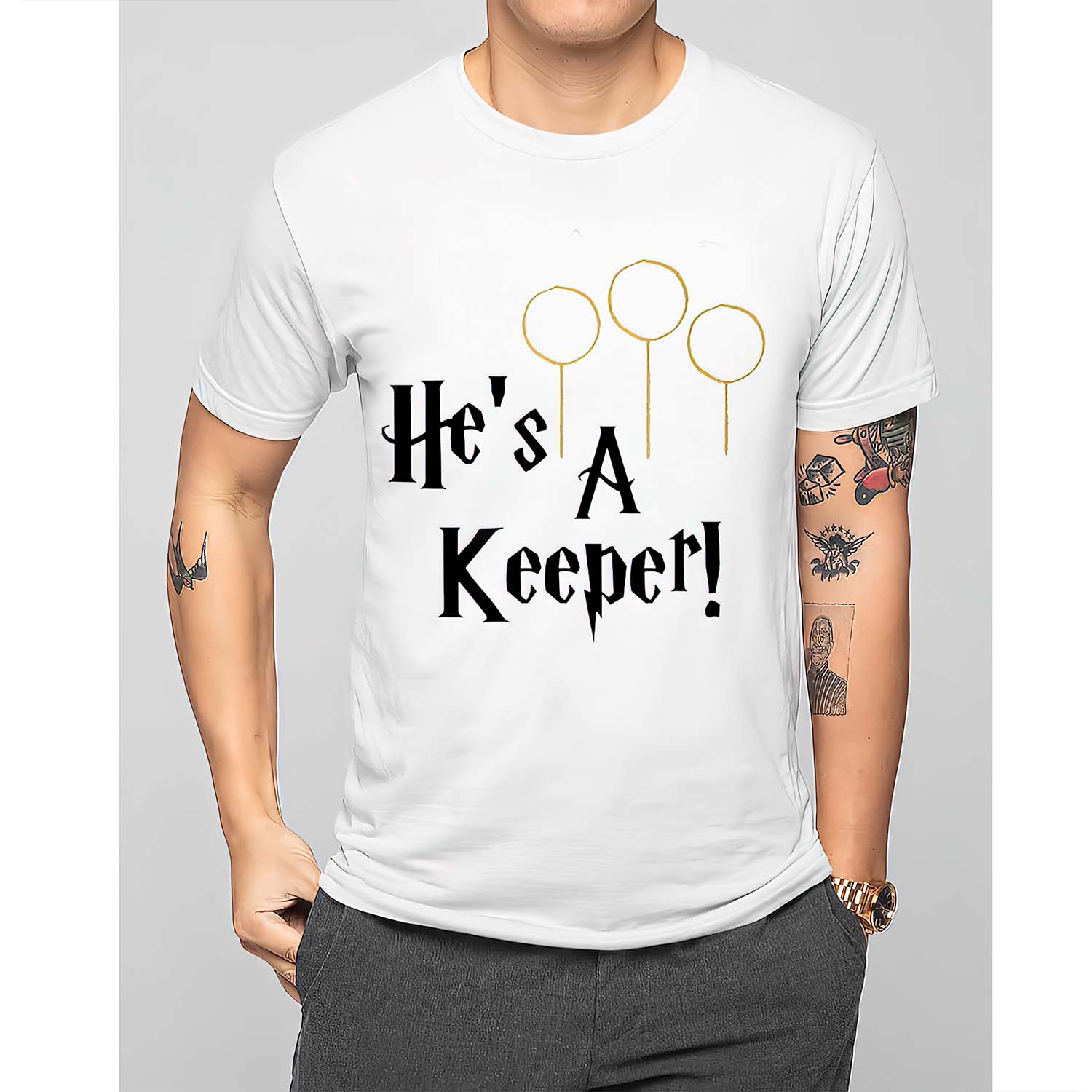 He’S A Keeper Shirt