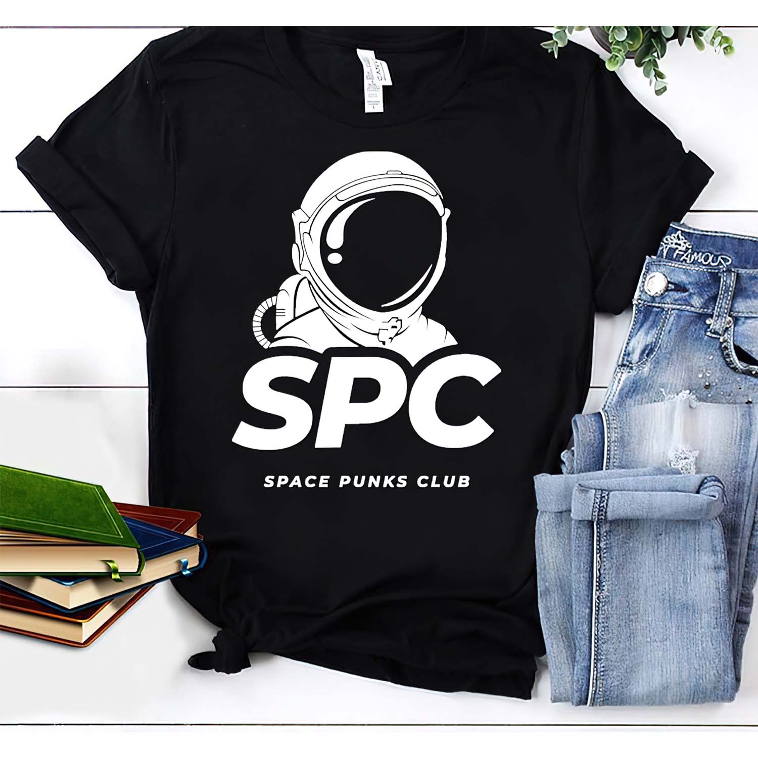 Astronaut Space Punks Club Shirt