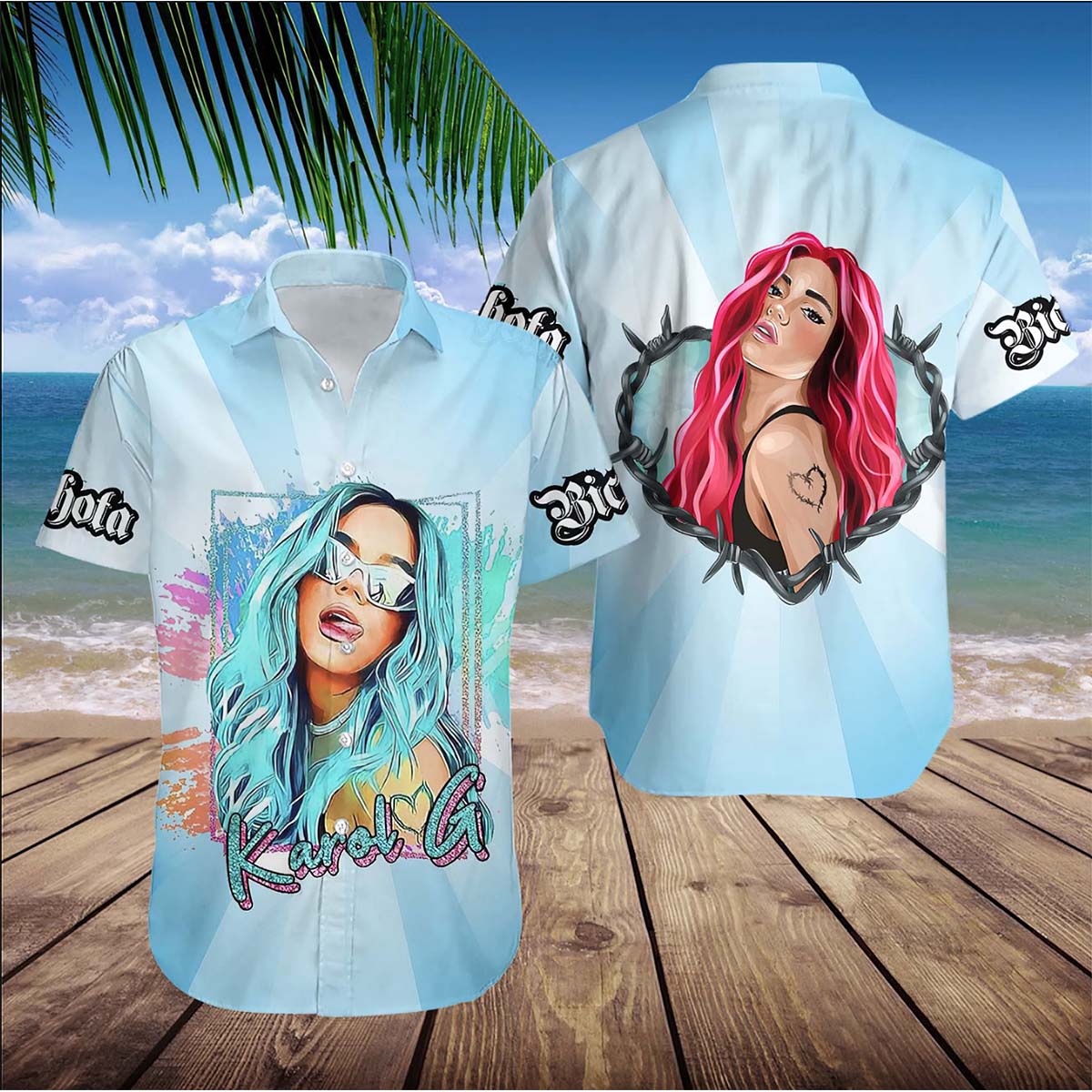 Bichota Karol G Hawaiian Shirt Bichota Karol G Hawaiian Shirt