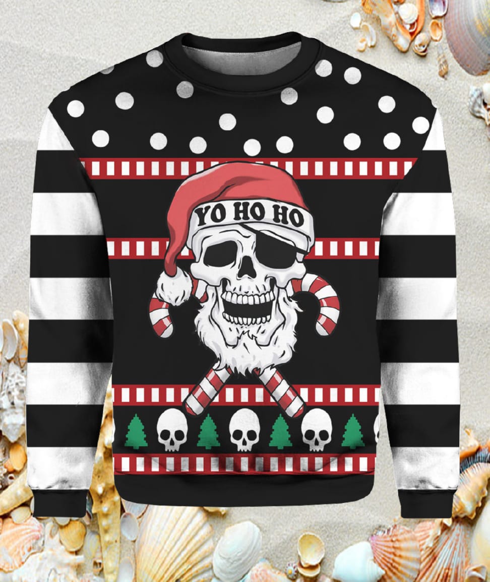 Skull Creepmas Ugly Christmas Sweater