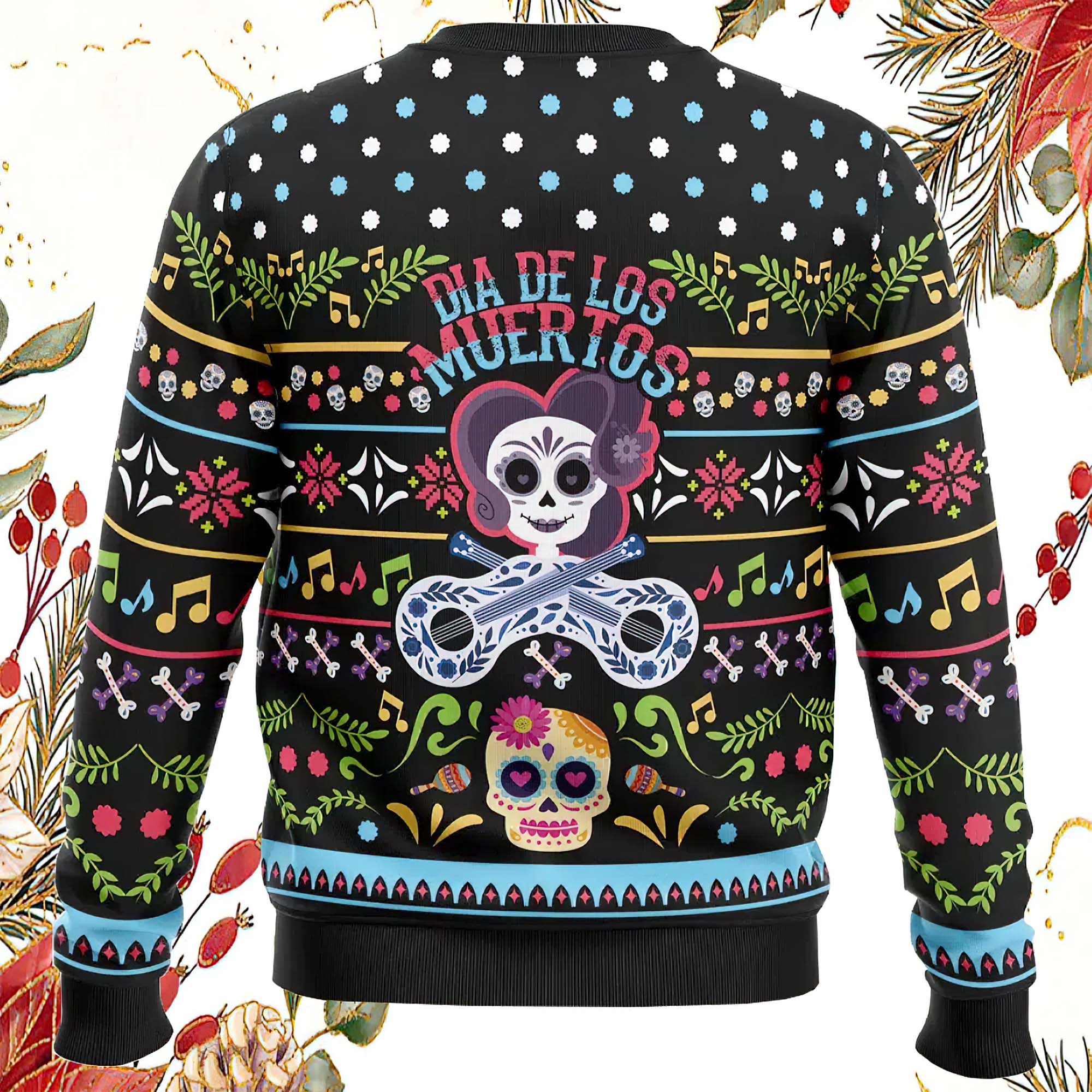 Day Of The Dead Ugly Christmas Sweater