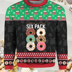 Donut Six Pack Ugly Christmas sweater.jpg
