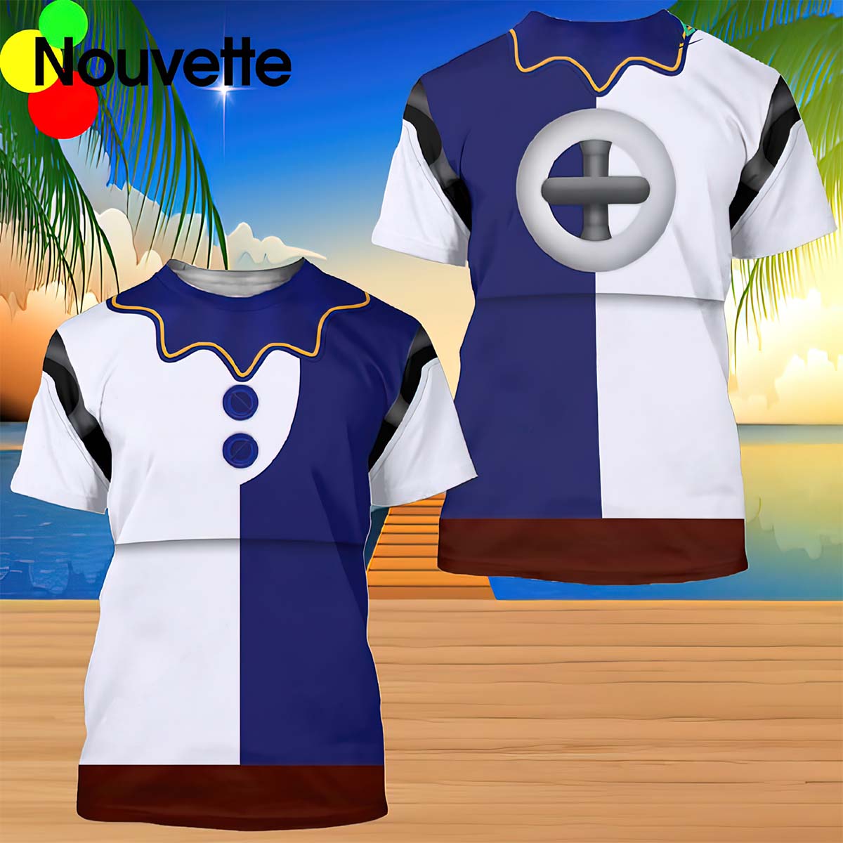 Fnaf Moon Daycare Attendant Halloween Cosplay Costume Shirt