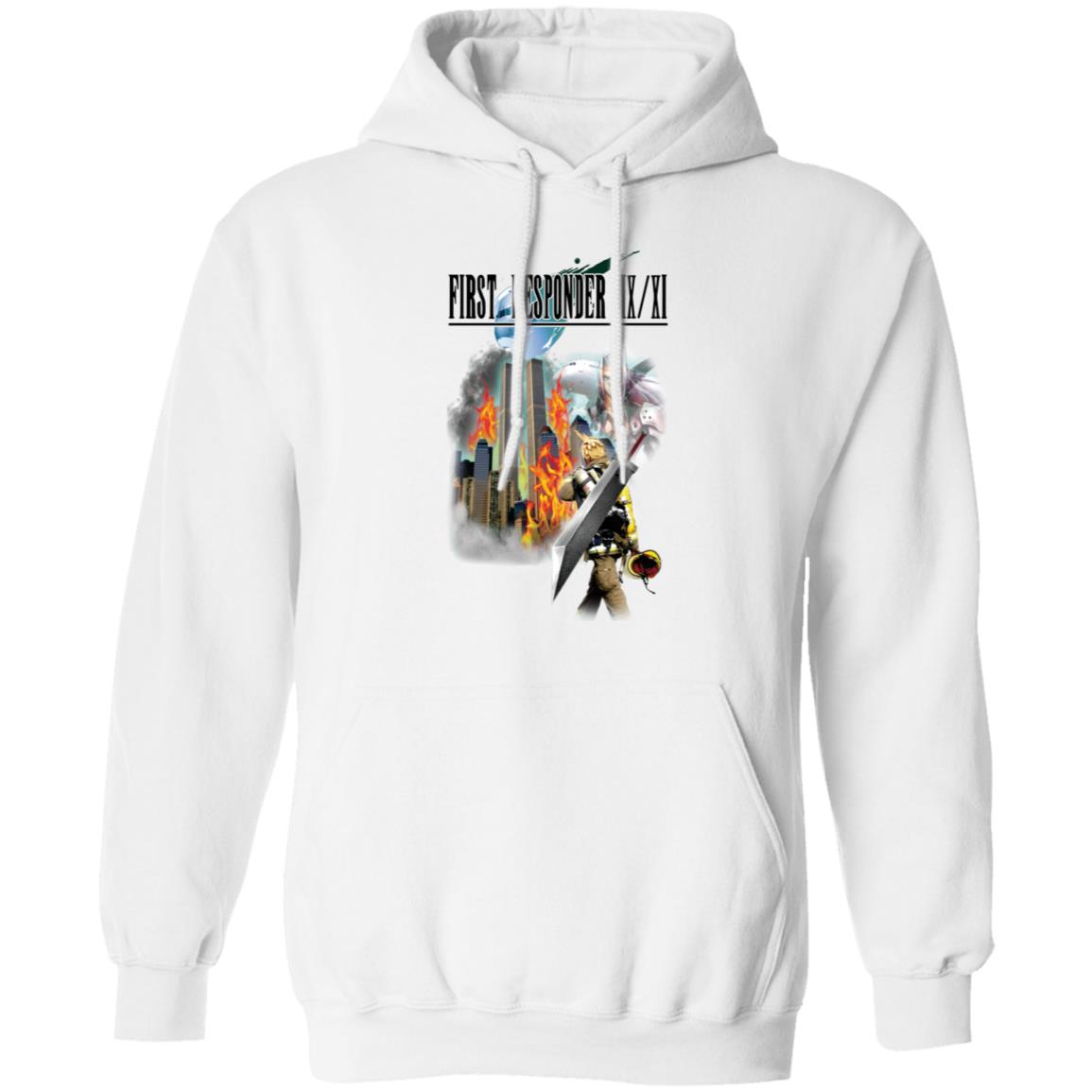 9/11 Final Fantasy First Responder Hoodie