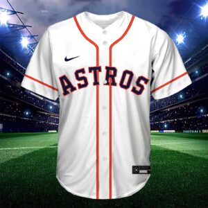 Houston Astros Alex Bregman Custom Name Baseball Jersey