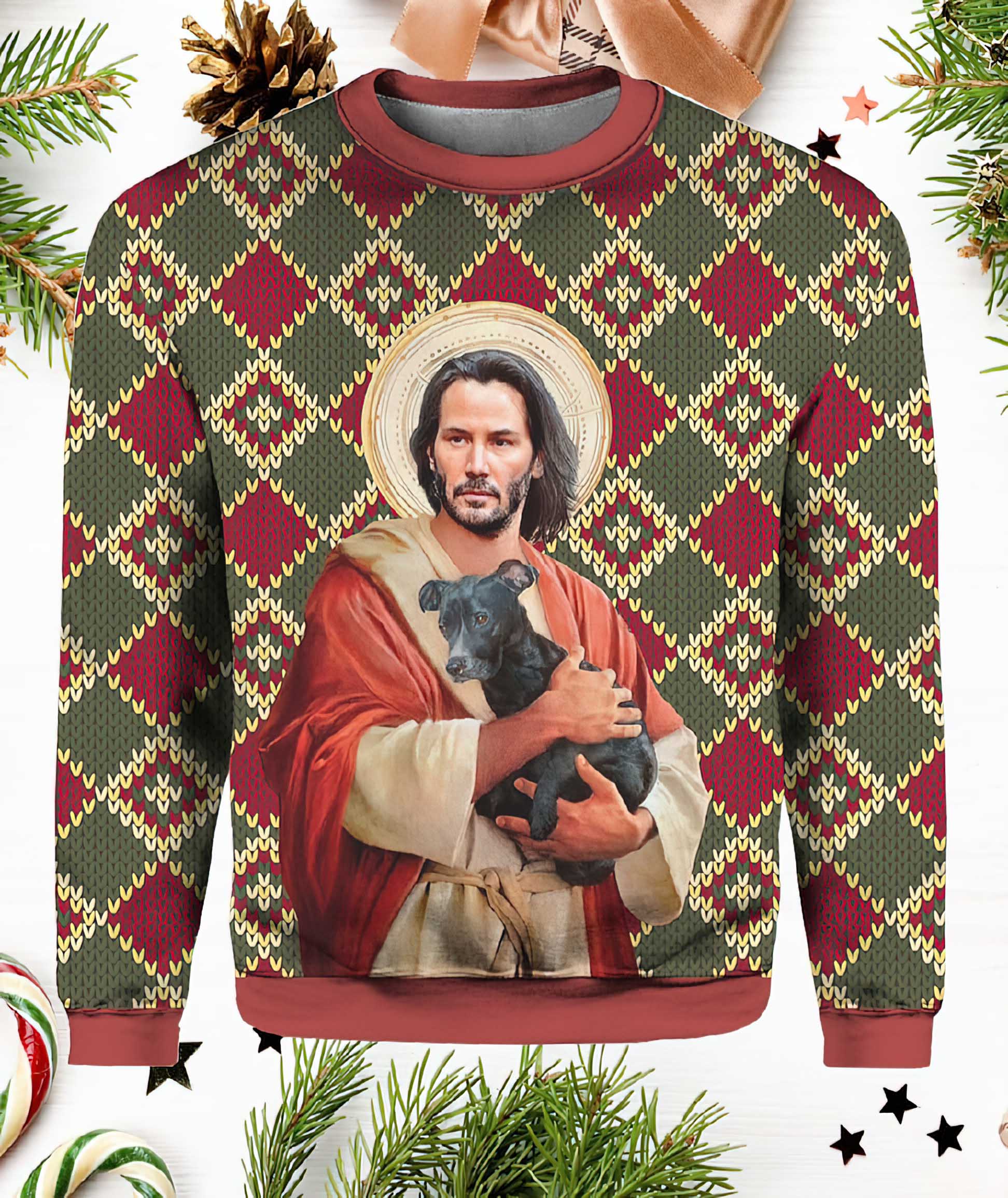 John Wick Ugly Christmas Sweater