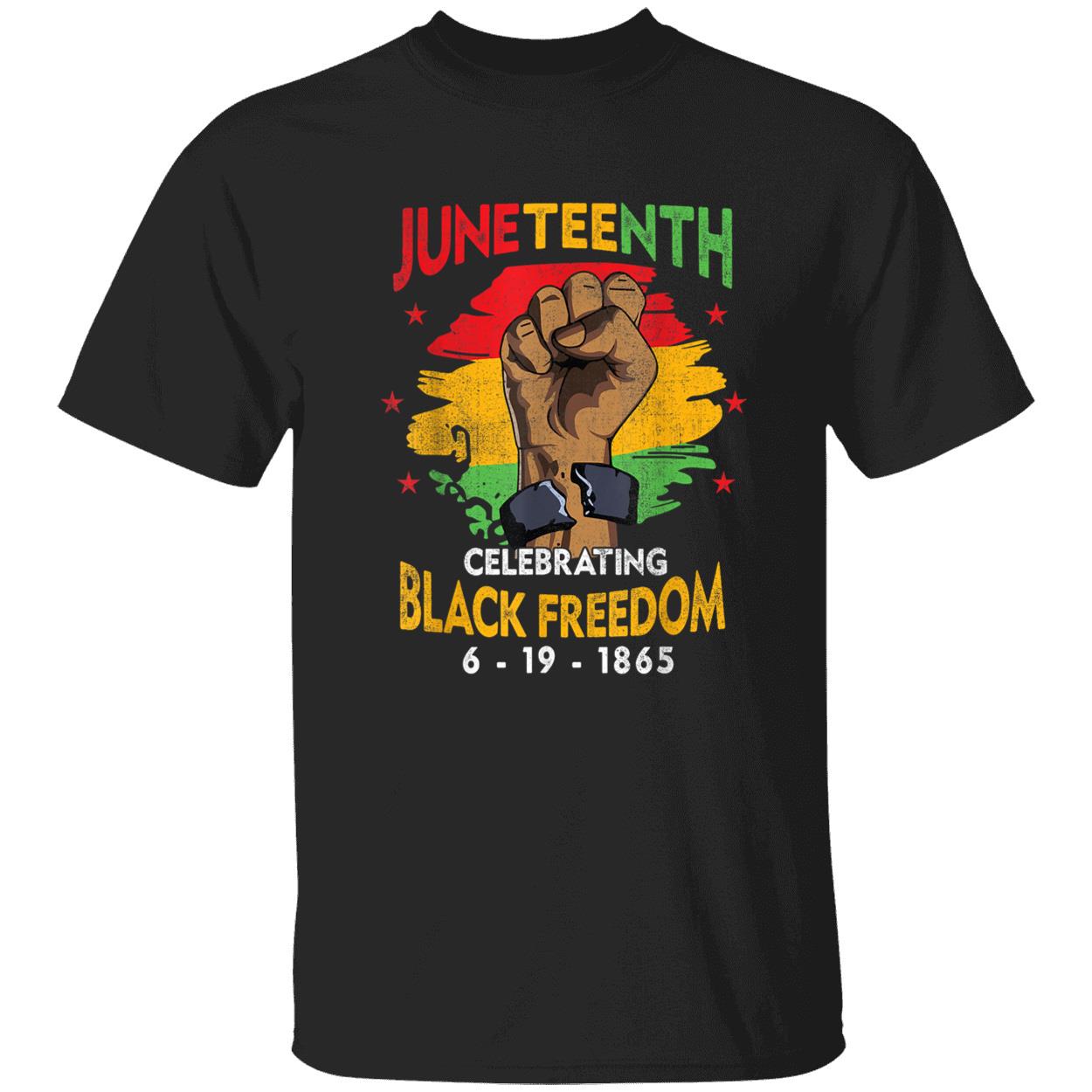 Juneteenth cekebrating black freedom 6 19 1865 shirt 1 1.jpg