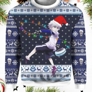 Killua Zoldyck V2 Hunter Ugly Christmas Sweater.jpg