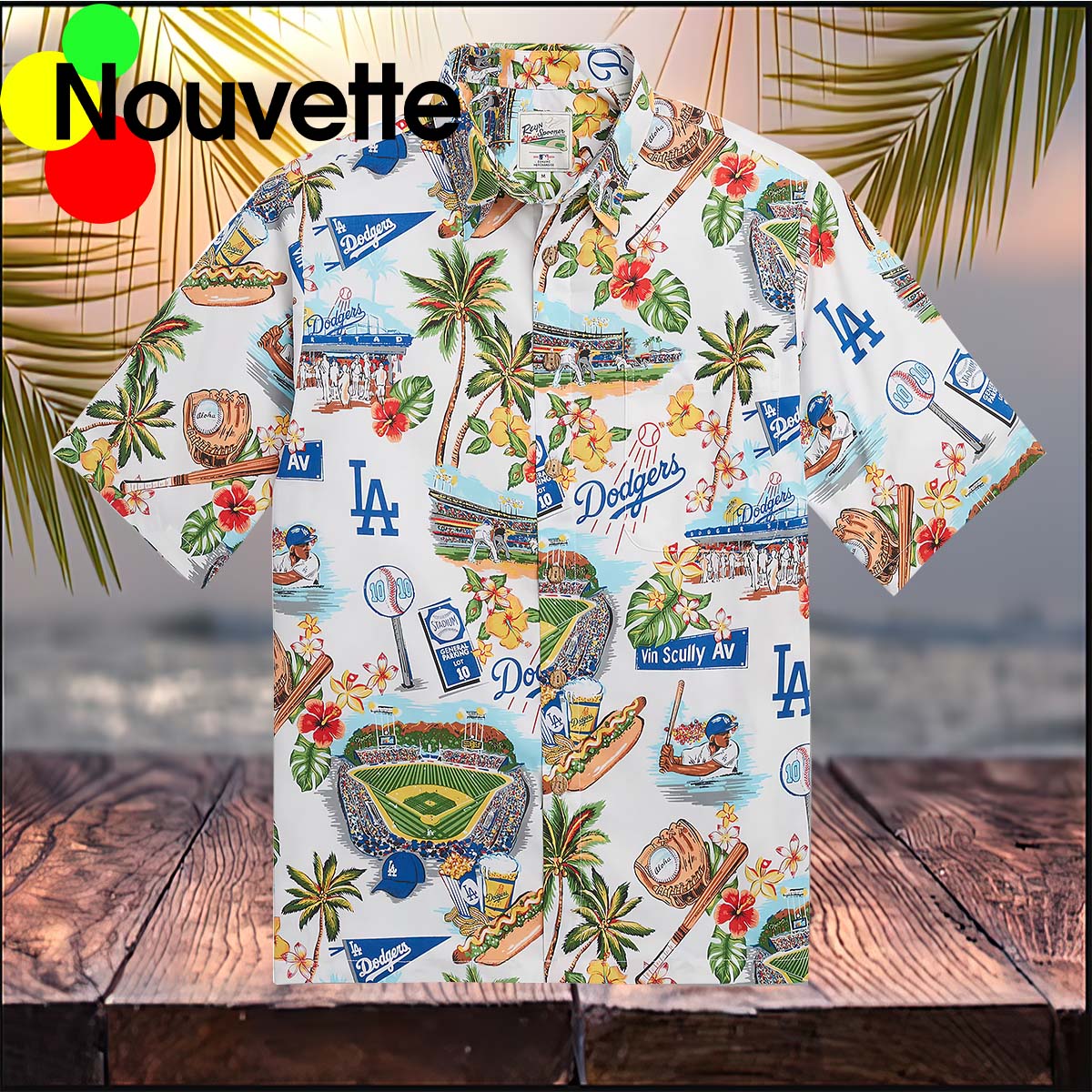 Los Angeles Dodgers Hawaiian Shirt Dodgers Hawaiian Shirt Night