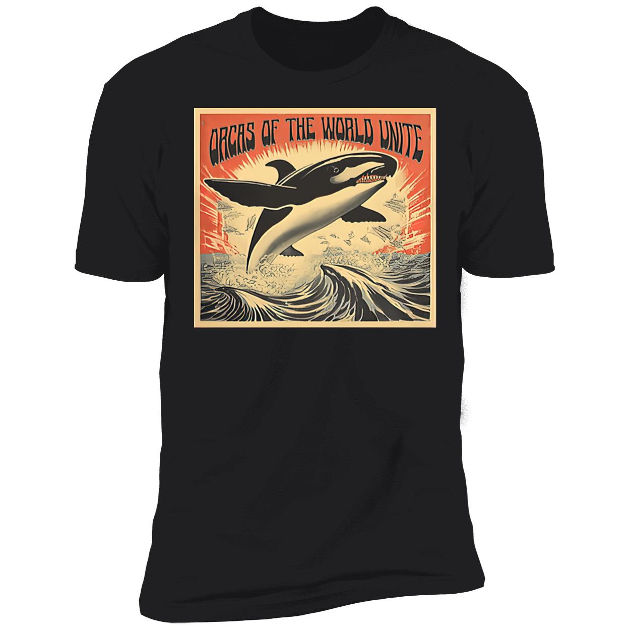 Orcas Of The World Unite Shirt Orcas Of The World Unite Shirt