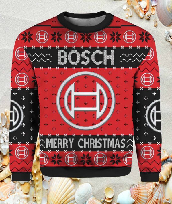 Power Tools Bosch Merry Christmas Ugly Sweater