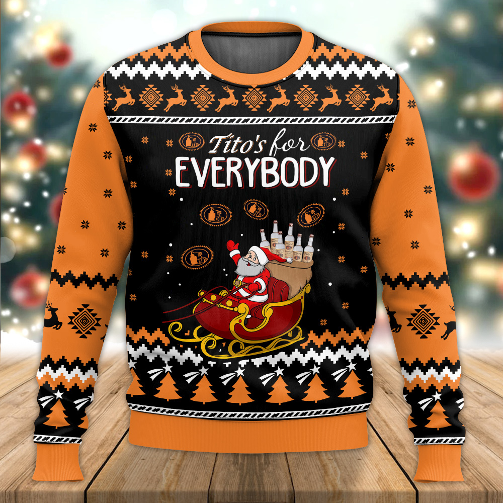 Titos For Everybody Ugly Sweater