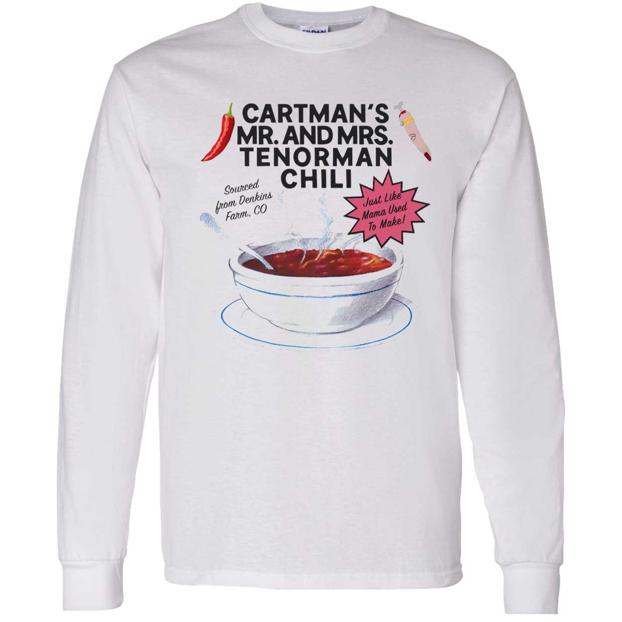 Cartman’S Mr And Mrs Tenorman Chili Shirt