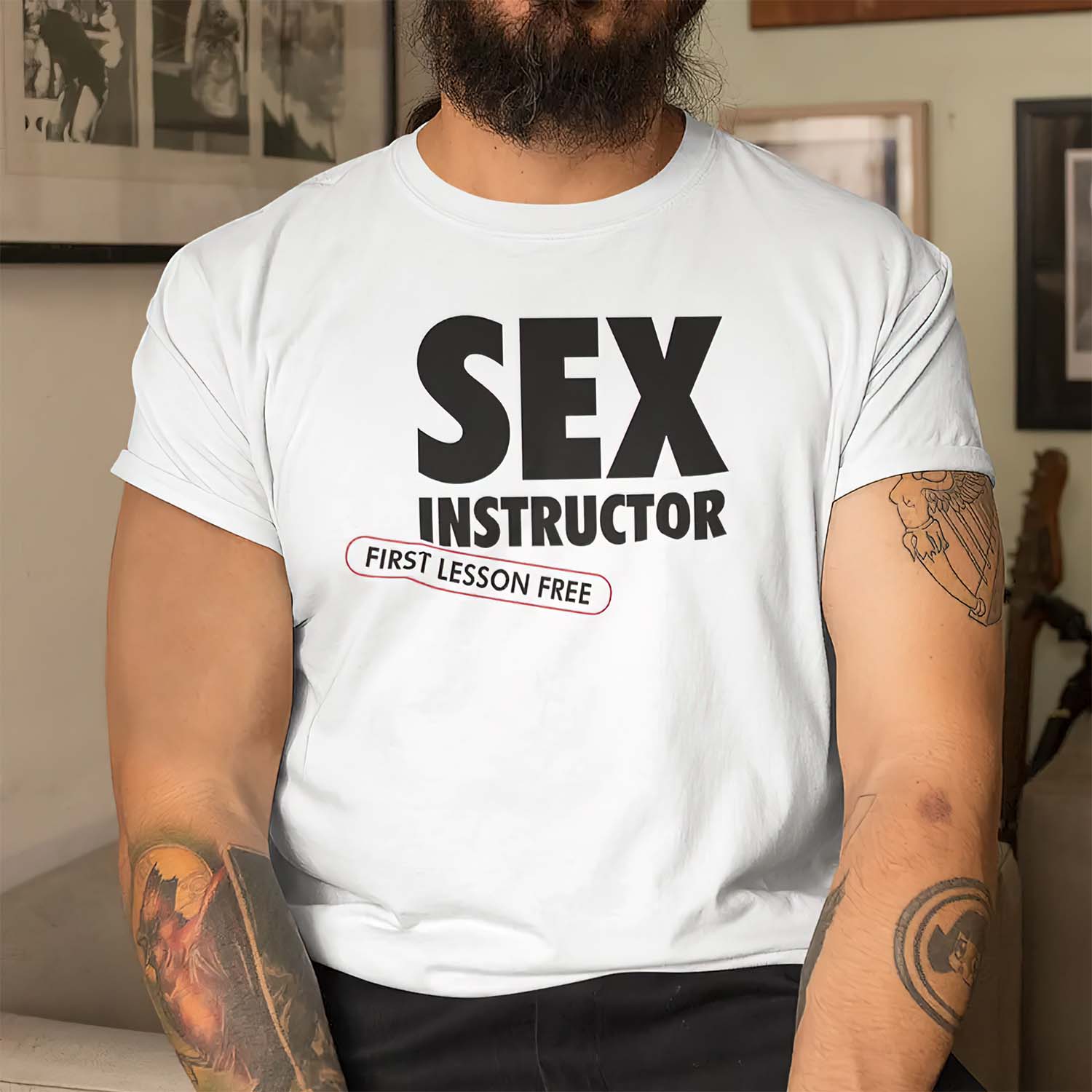 S*X Instructor First Lesson Free Shirt
