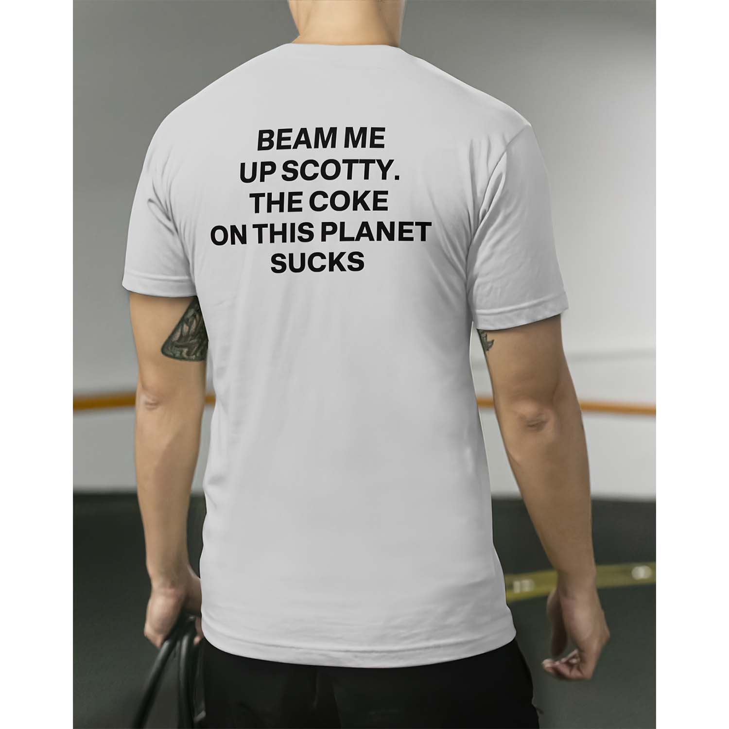 Beam Me Up Scotty The Coke On This Planet S*Cks Shirt