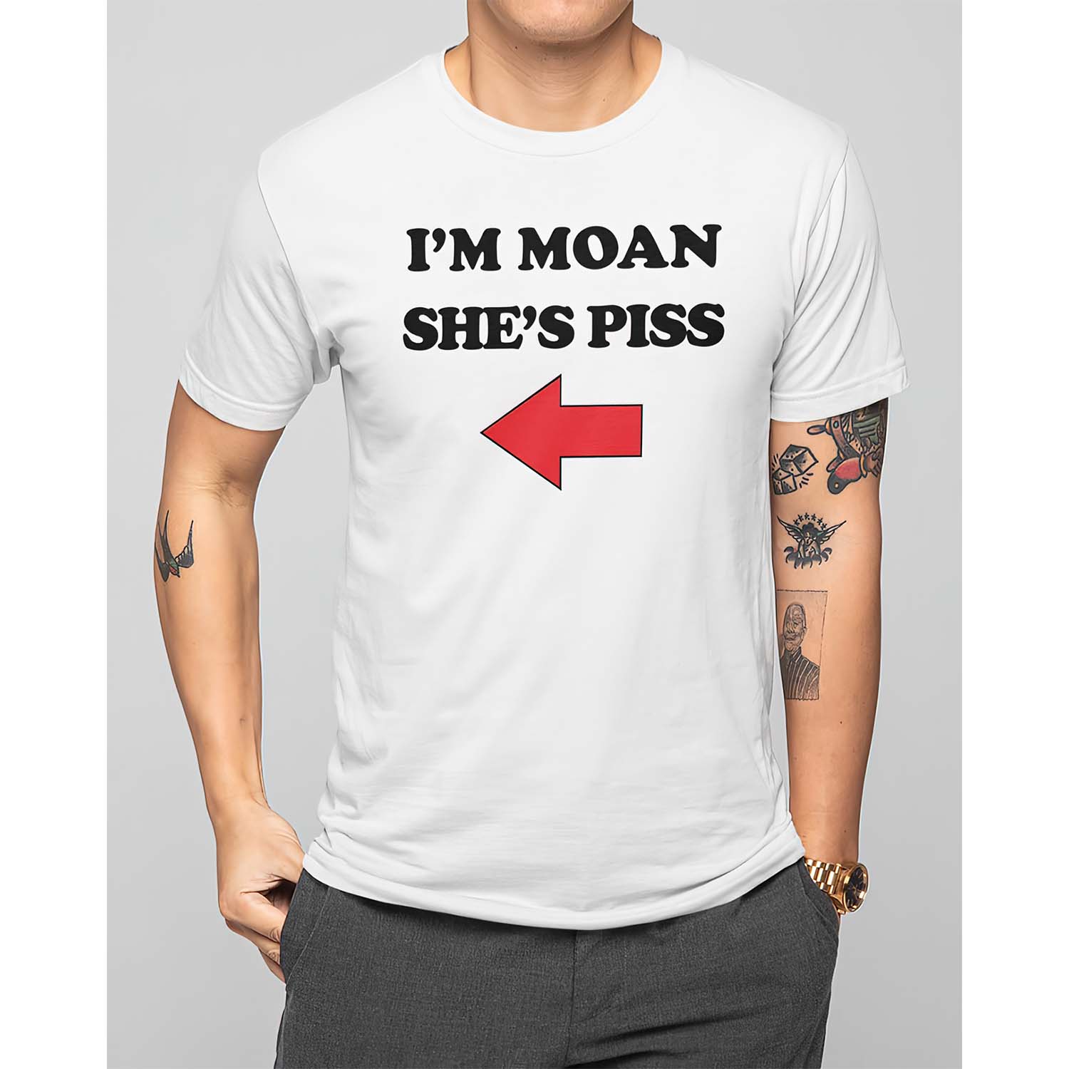 I’M Moan She’S P*Ss Shirt