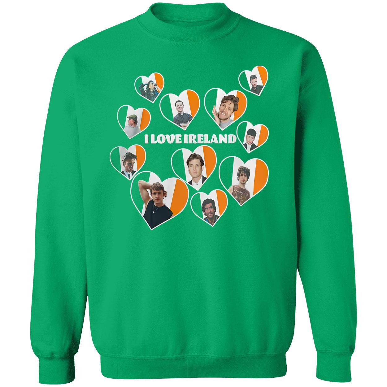 I Love Ireland Shirt