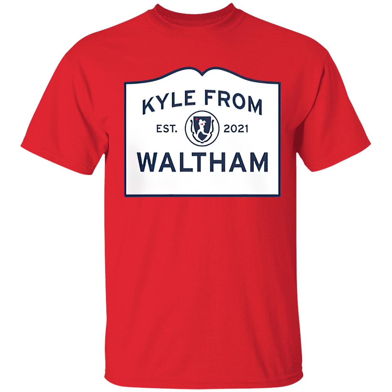 Kyle Schwarber Kyle From Waltham Shirt