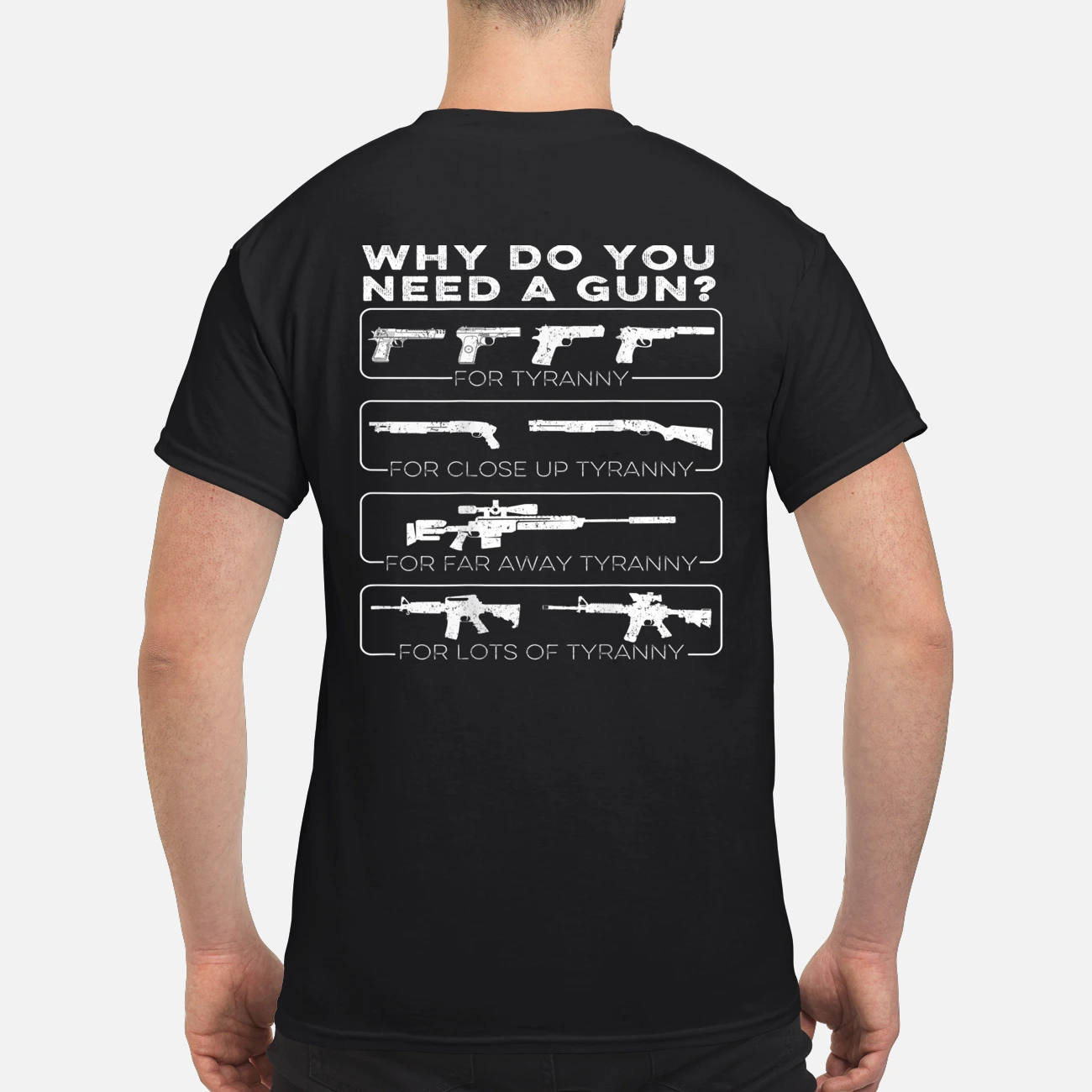 Why Do You Need A Gun Tyranny Shirt