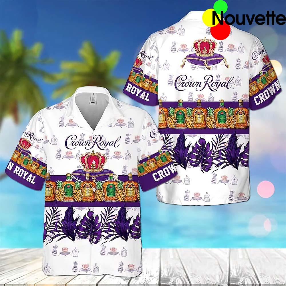 Yellow Pineapple Hawaiian Print Men's Sweatshirt