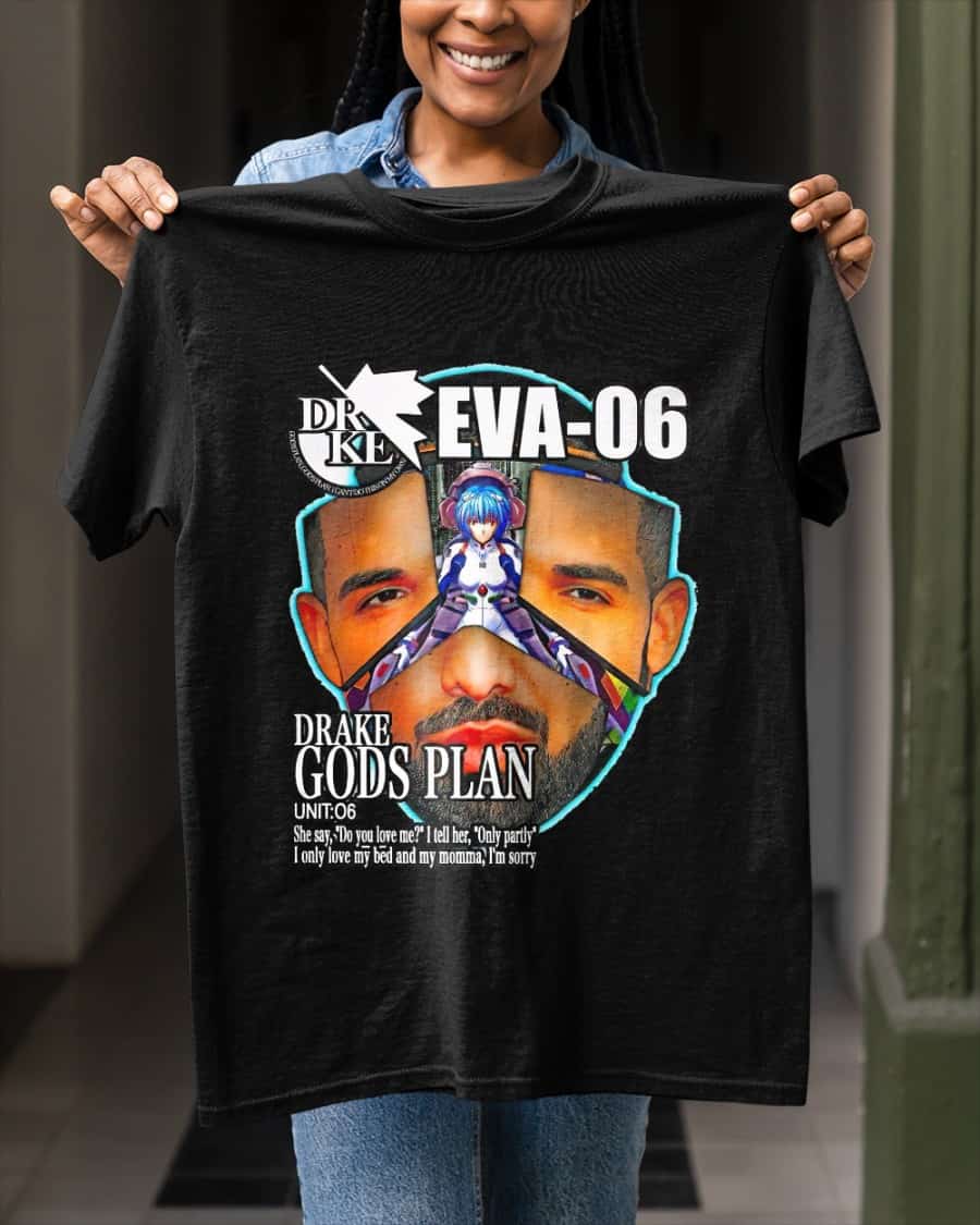 Drake Evangelion Shirt Drake Evangelion Shirt