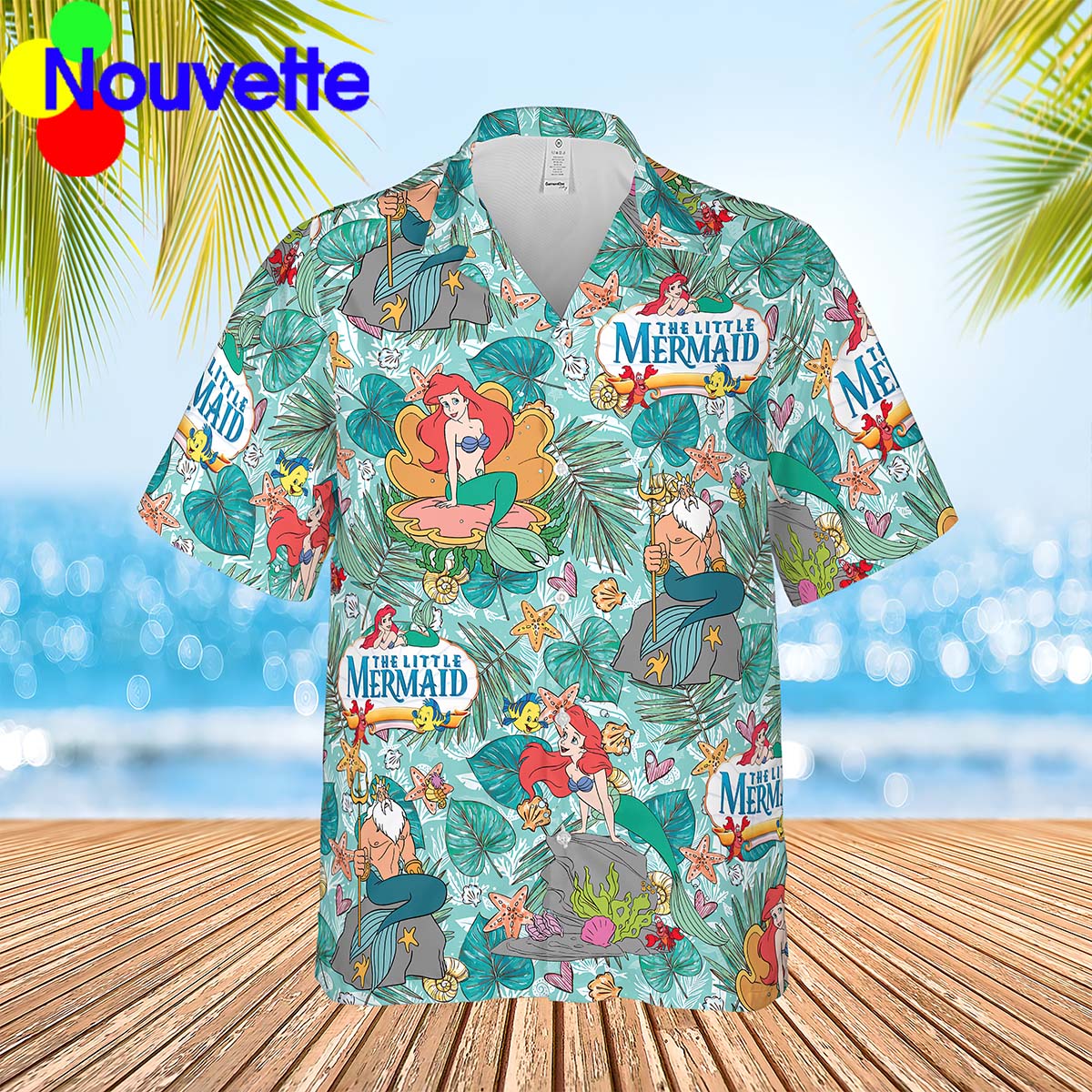 The Little Mermaid Hawaiian Shirt