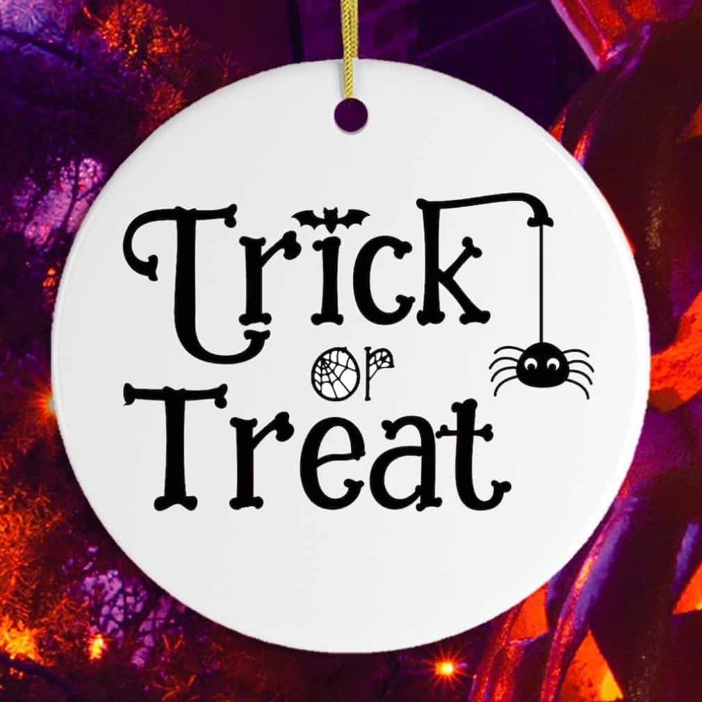 Trick Or Treat Ornament