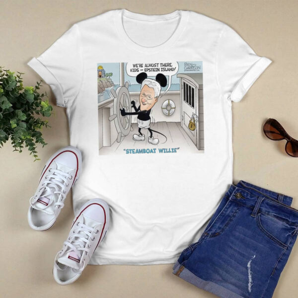 Ben Garrison We’re Almost There Kids Steamboat Willie Shirt