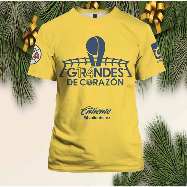 Club America Campeon Champions Grandes De Corazon Shirt