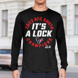 Texans Afc West Champions 2023 It's A Lock Shirt