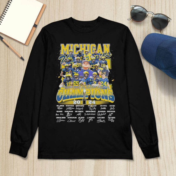 Wolverines College Football Playoff National Champions 2024 Shirt