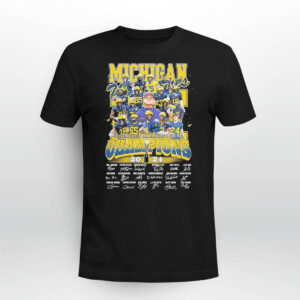 Wolverines College Football Playoff National Champions 2024 Shirt1