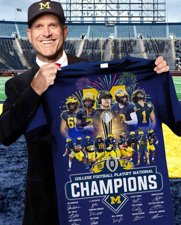 Wolverines College Football Playoff National Champions Shirt