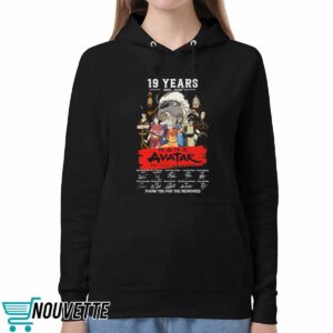 19 Years 2005 – 2024 Avatar The Last Airbender Thank You For The Memories T Shirt 1 2