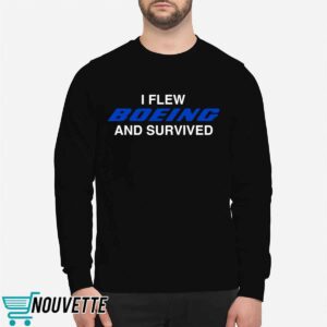 I Flew Boeing And Survived t shirt