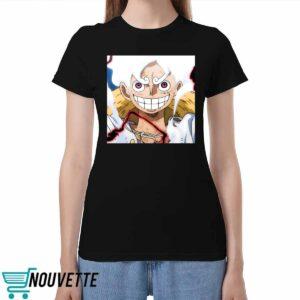 Red Max Holloway Luffy Gear 5th Hoodie