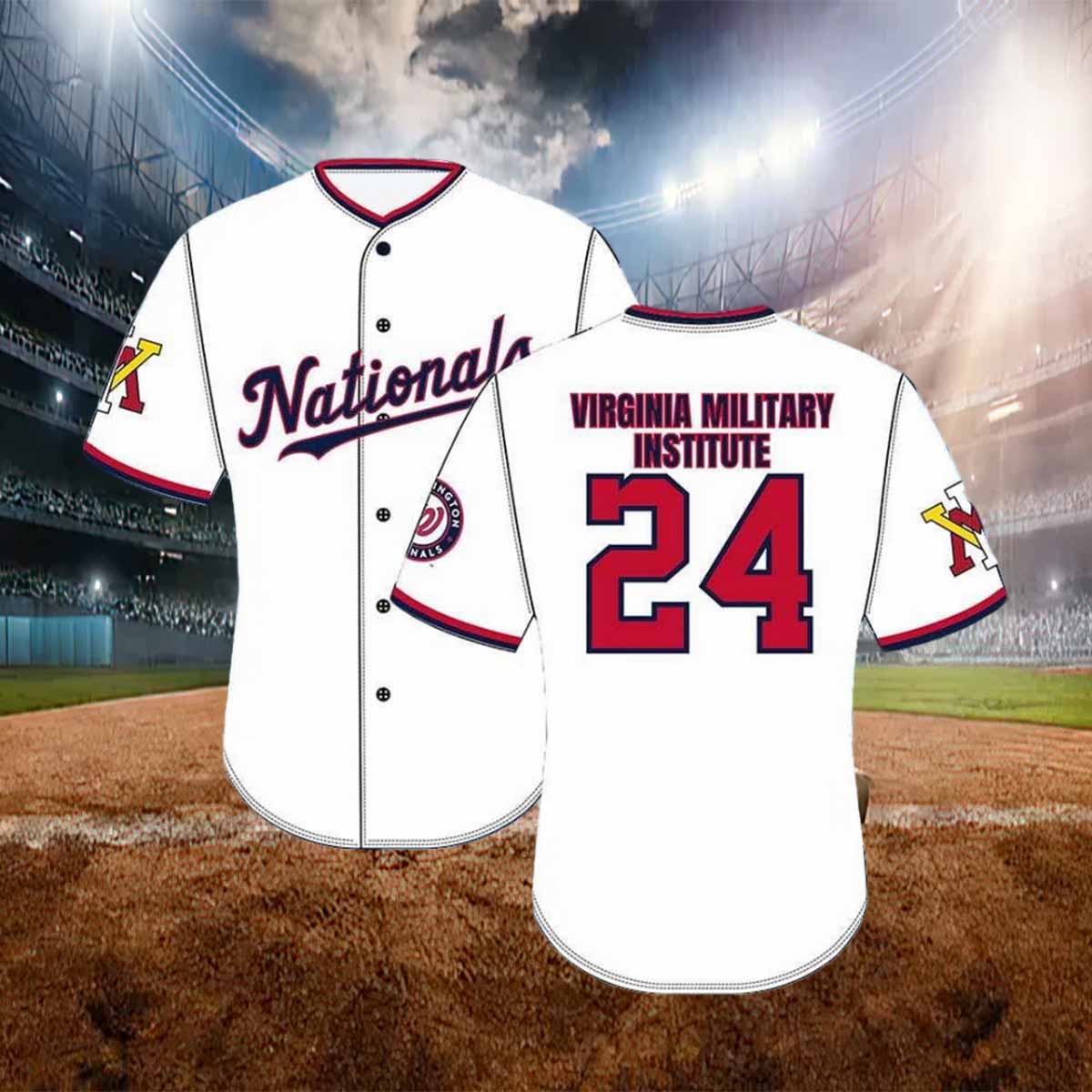 Nationals Virginia Military Institute Day Jersey Giveaway 2024 Nationals Virginia Military Institute Day Jersey Giveaway 2024