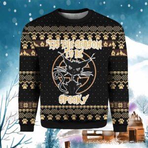 Tis The Season To Be Spooky Ugly Christmas Sweater