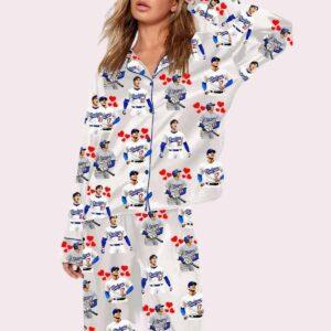 Dodgers Shohei Ohtani Baseball Player Pajama Set