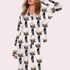 Elon Musk Jumping Musk Pajama Set