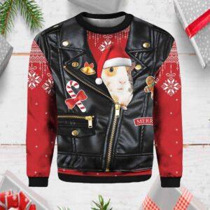 Guinea Pig Cute Face Ugly Christmas Sweater