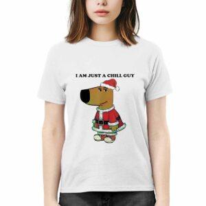 Santa Chill Guy I Am Just A Chill Guy Shirt