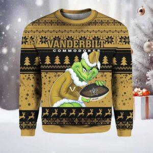 Vanderbilt Grnch Christmas Ugly Sweater