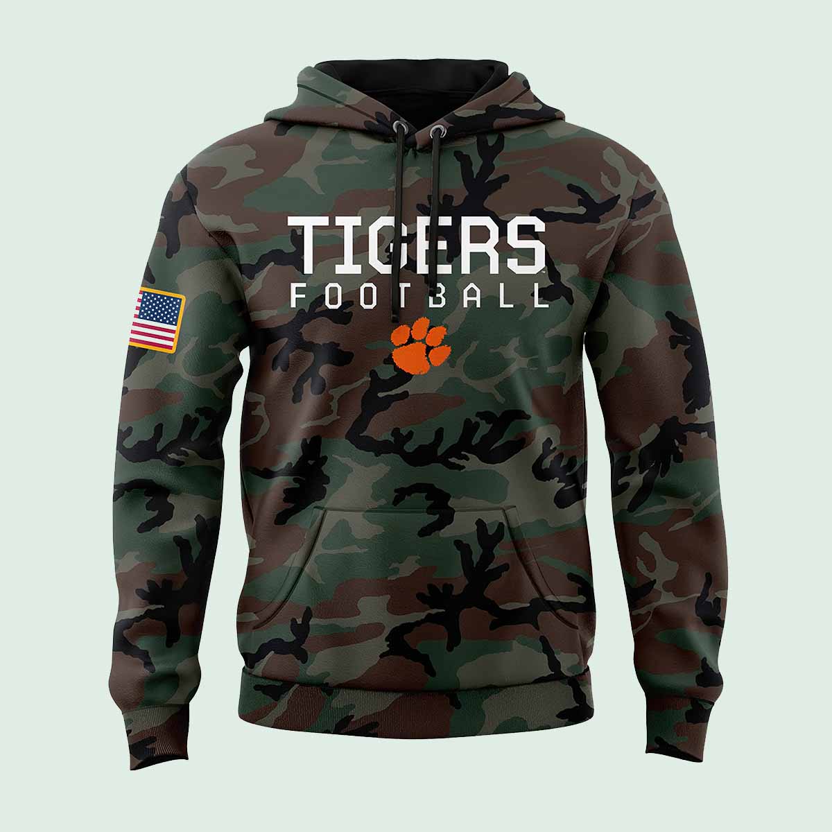 Clemson Tigers 2024 Military Appreciation Hoodie Clemson Tigers 2024 Military Appreciation Hoodie