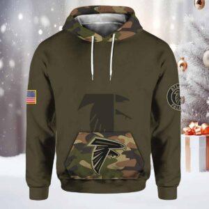 Falcons 2024 Salute to Service Camo Hoodie Falcons 2024 Salute to Service Camo Hoodie
